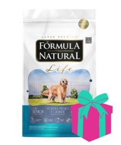 Alimento Formula Natural Life para perro Adulto Senior Razas Grandes 15kg