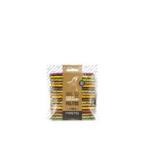 Palitos Masticables Mastig Natural 8mm Premium Para Perros 500gr Colores