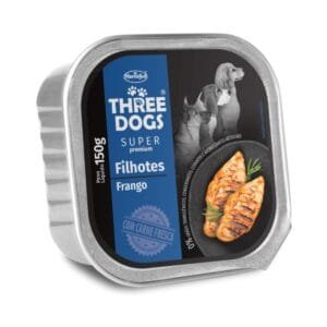 Pate Three Dogs para perro cachorro 150gr