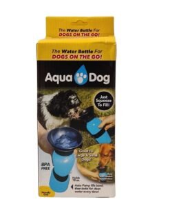 Alternative view of Botella de Agua Aqua Dog para Perros con plato