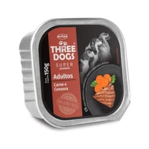 Pate Three Dogs para perro Adulto 150gr