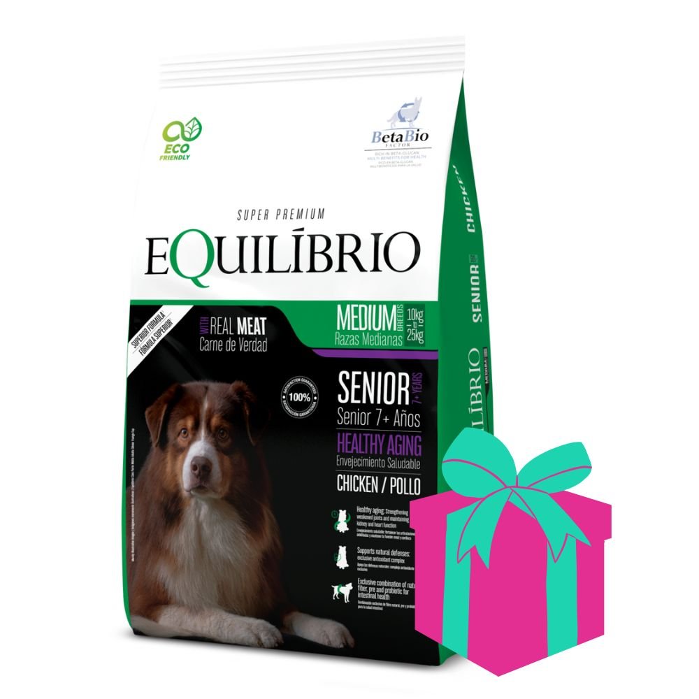Alimento Equilibrio para perro Adulto Mayor 15kg