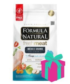 Alimento Formula Natural Fresh Meat para perro Adulto Senior 7+ Razas Medianas y Grandes 12kg
