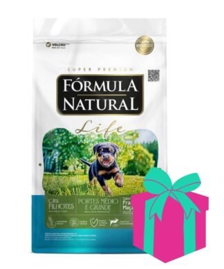 Alimento Formula Natural Life para perro Cachorro Razas Medianas y Grandes 15kg