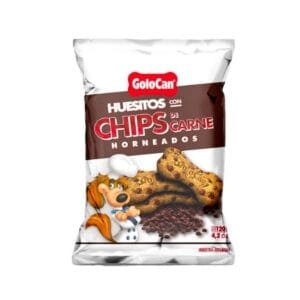 Galletas Golocan con Chips de Carne Horneados