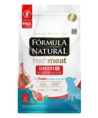 Alimento Formula Natural Fresh Meat para perro Adulto Sensitive Cordero Razas Pequeñas 1kg