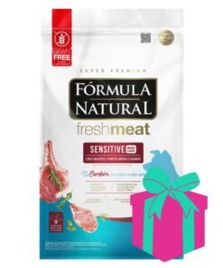 Alimento Formula Natural Fresh Meat para perro Adulto Sensitive Cordero Razas Medianas y Grandes 12kg