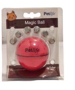 Pelota magica con LEDs PetLife para gatos