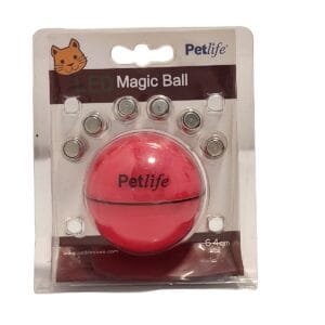 Pelota magica con LEDs PetLife para gatos