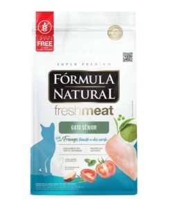 Alimento Formula Natural para gatos Adulto Senior Fresh Meat 1kg