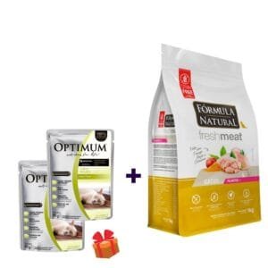 Alimento Formula Natural para gatos Adulto Fresh Meat 7kg