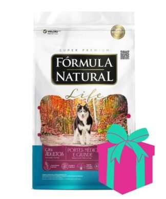 Alimento Formula Natural Life para perro Adulto Razas Medianas y Grandes 15kg
