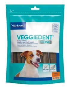 Láminas masticables contra el sarro y el mal aliento VEGGIEDENT FR3SH 16gr