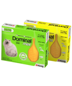 Pipeta Dominal antipulgas y garrapatas Max Gatos