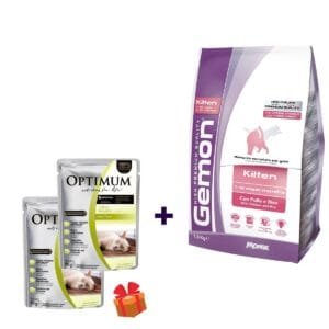 Alimento Gemon para gato Cachorro Pollo y Arroz 20 kg