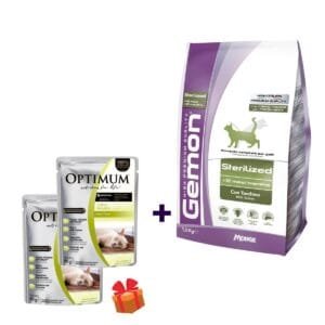 Alimento Gemon para gato Adulto Castrados Pavo 20 kg