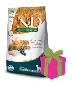 Alimento NYD Ancestral Grain para perro Adulto Razas Medianas 15 kg