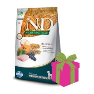 Alimento NYD Ancestral Grain para perro Adulto Razas Medianas 15 kg
