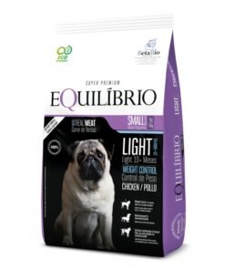 Alimento Equilibrio para perro Adulto Light Razas Pequeñas 1.5kg