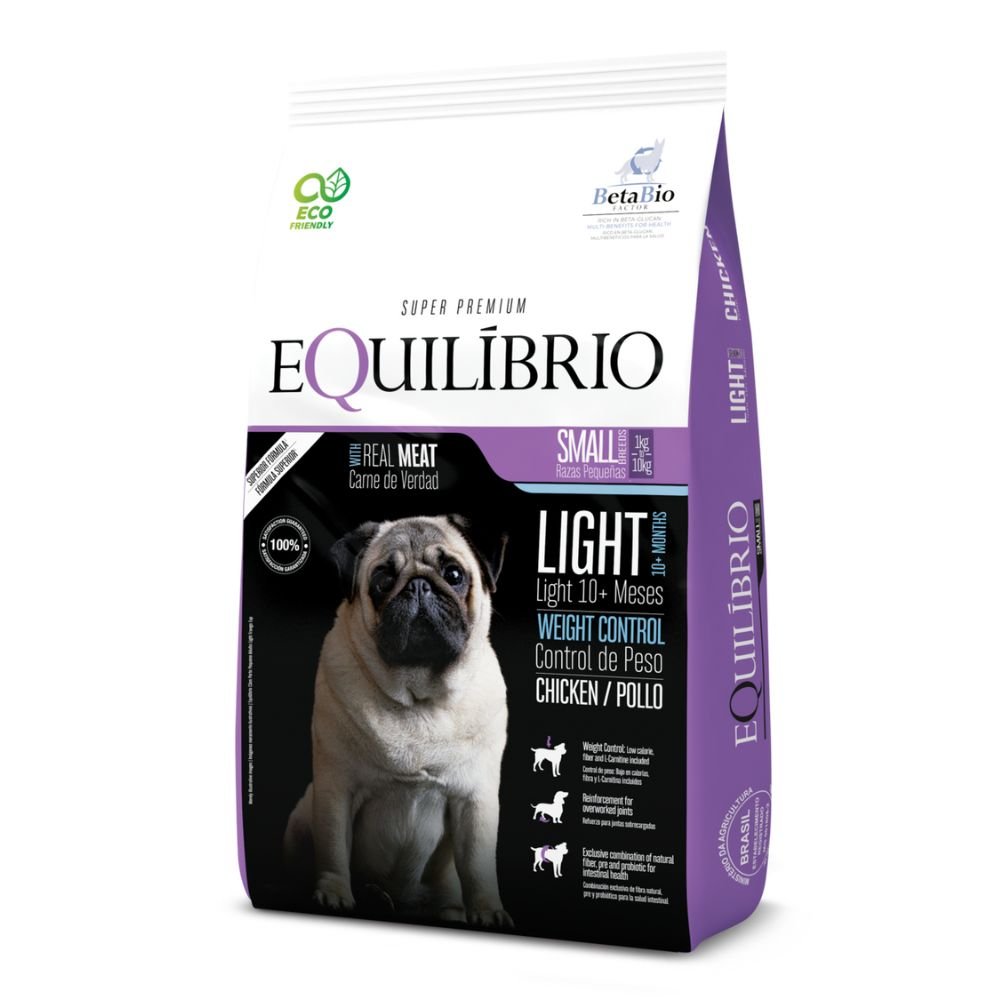 Alimento Equilibrio para perro Adulto Light Razas Pequeñas 1.5kg