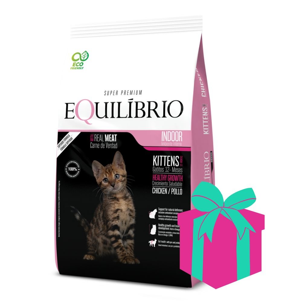 Alimento Equilibrio para gatos Cachorros 7.5kg