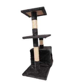 Alternative view of Rascador para gato con box y 2 plataformas