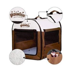 Transportadora plegable para perro Pawise