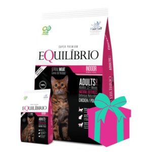 Alimento Equilibrio para gatos Adultos 7.5kg + 750g