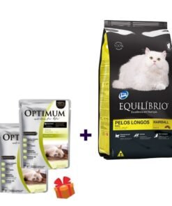 Alimento Equilibrio para gatos Adultos Pelos Largos 7.5kg
