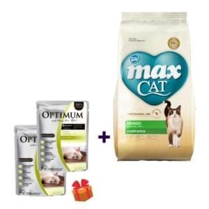Alimento Max Professional Performance para gato Adulto Castrado 10kg