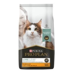 Alimento Pro Plan para gato Adulto LiveClear 3kg