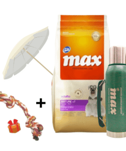Alimento Max Professional Performance para perro Adulto Mayor 15kg + Sombrilla !