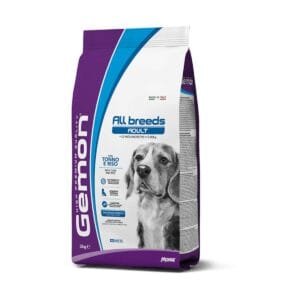 Alimento Gemon para perro Adulto Razas Medianas Atún y Arroz 3 kg