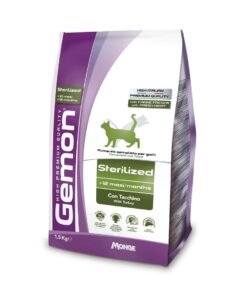 Alimento Gemon para gato Adulto Castrados Pavo 2kg