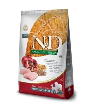 Alimento NYD Ancestral Grain para perro Adulto Razas Medianas 2.5 kg