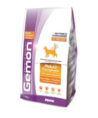 Alimento Gemon para gato Adulto Pollo y Pavo 2kg