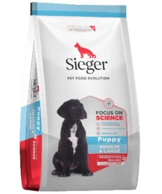 Alimento Sieger para perro Cachorro Razas Medianas y Grandes 3kg