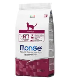 Alimento Monge para gato Adulto Indoor 1.5kg