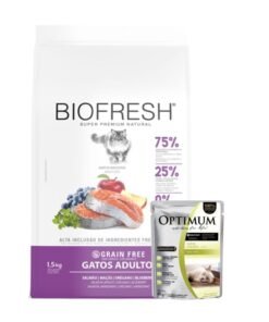 Alimento Biofresh para gato Adulto Salmón 1.5kg