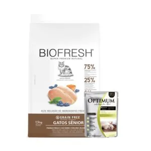 Alimento Biofresh para gato Senior Pollo 1.5kg