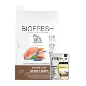 Alimento Biofresh para gato Senior Salmón 1.5kg
