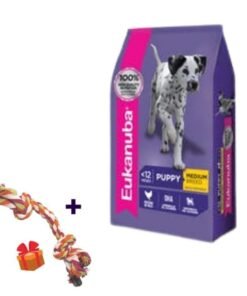 Alimento Eukanuba para perro Cachorro Razas Medianas 15kg