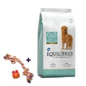 Alimento Equilibrio Veterinary para perro Obeso y Diabetico 7.5kg