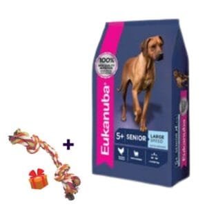 Alimento Eukanuba para perro Adulto Senior Razas Grandes 15kg