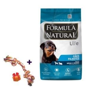 Alimento Formula Natural Life para perro Cachorro Razas Medianas y Grandes 15kg
