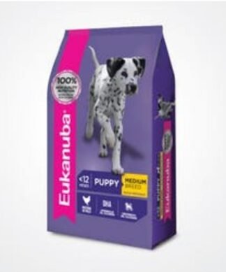 Alimento Eukanuba para perro Cachorro Razas Medianas 3kg