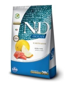 Alimento NYD Ocean para gato Adulto Castrado 7.5 kg