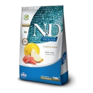 Alimento NYD Ocean para gato Adulto Castrado 7.5 kg