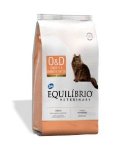 Alimento Equilibrio Veterinary para gato Obeso y Diabetico 2kg