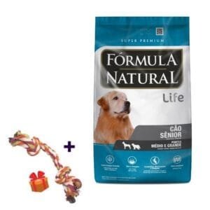 Alimento Formula Natural Life para perro Adulto Senior Razas Grandes 15kg